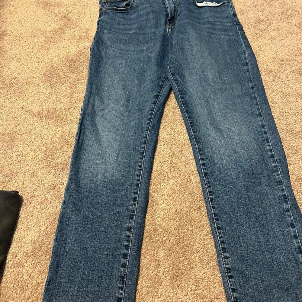 Lucky Brand 412 Athletic Slim Fit Jeans Men's 34 x 32 Blue Denim Medium Wash